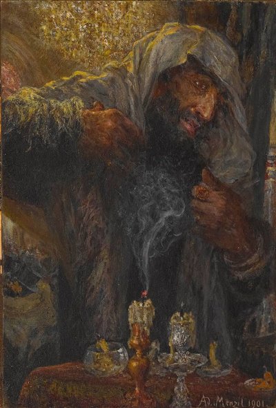 Fine della festa della riconciliazione da Adolph Menzel